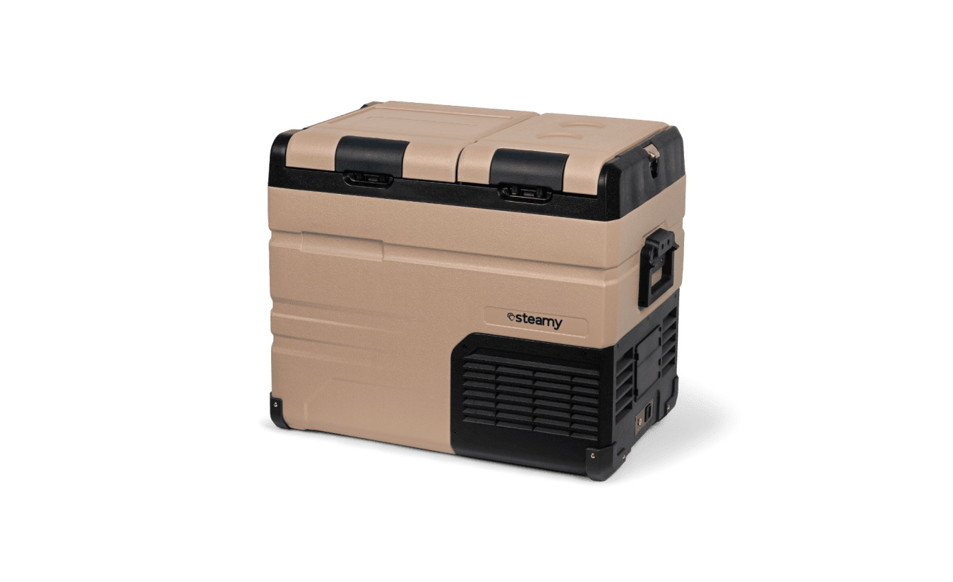 Steamy-E Dual Zone Elektrische Compressor Koelbox (45 Liter) | Steamy