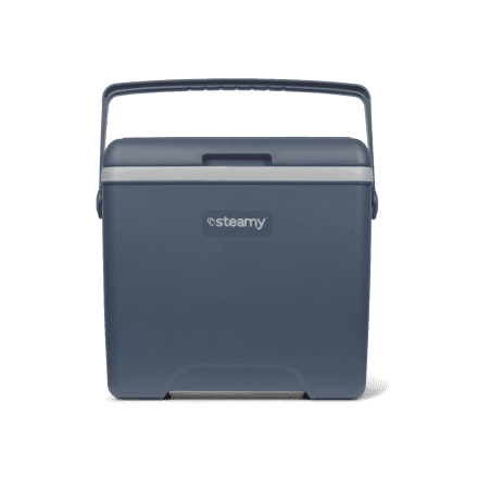 Steamy Cool 28 (28 Liter) Koelbox Blauw + 2x koelelement Medium met flinke korting